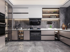 别墅厨房装修设计注意事项,受益匪浅!