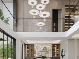 280㎡意式时尚融合新中设计