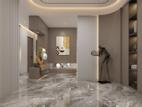 洛阳别墅装修450㎡现代轻奢风