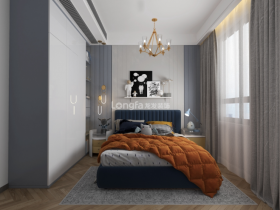 洛阳龙发装饰香龙湾420平别墅装修效果图