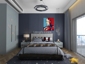 洛阳龙发装饰香龙湾420平别墅装修效果图