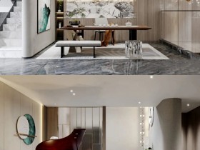 洛阳别墅装修500㎡ 现代轻奢 温馨梦幻案例