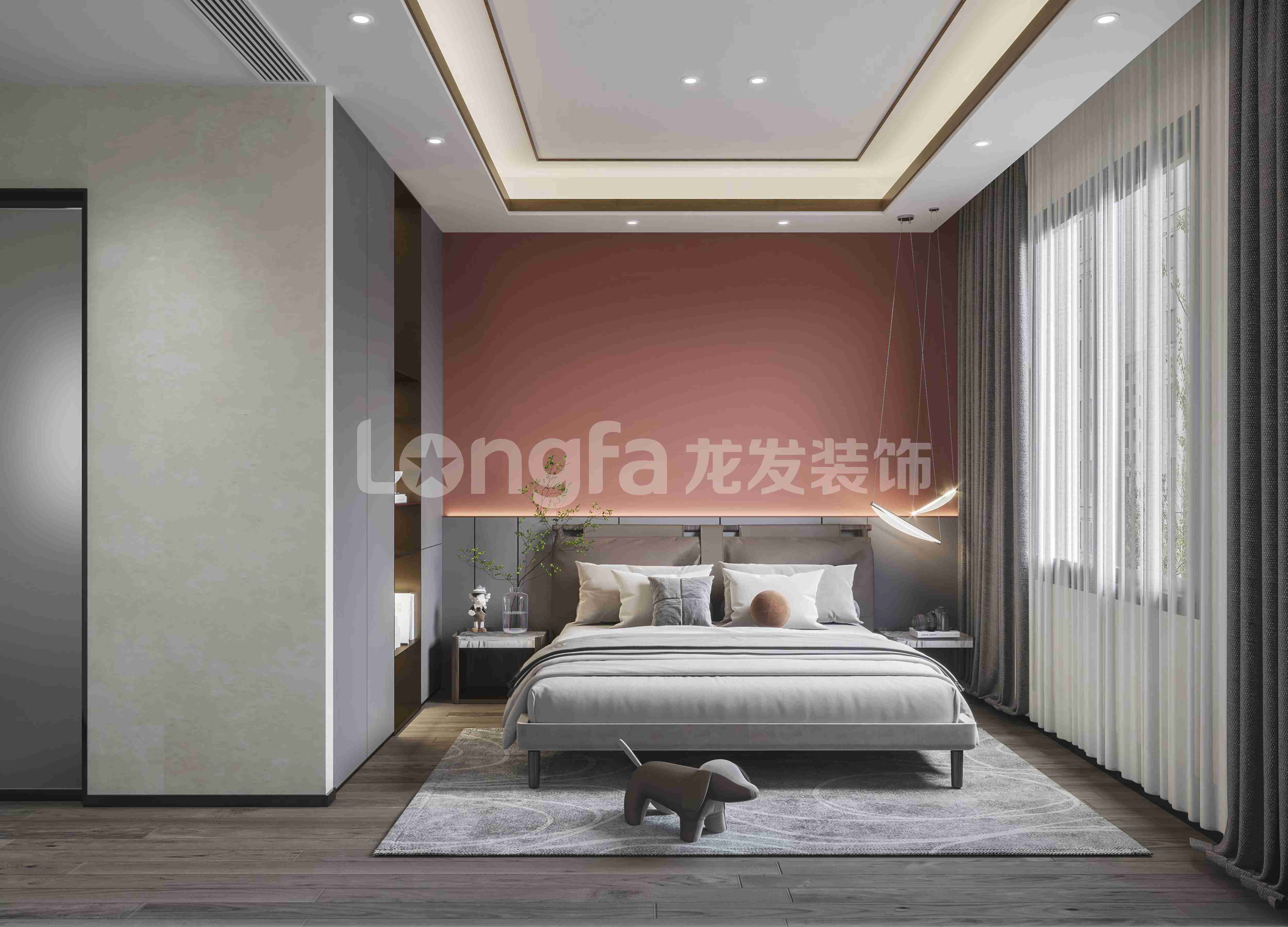 洛阳碧桂园别墅装修新中式设计